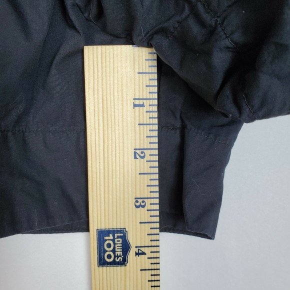 J. Crew Womens Dress Shorts Size 8 Black Zip Up with Tie Waist Flared Leg 3.5" - Picture 10 of 10